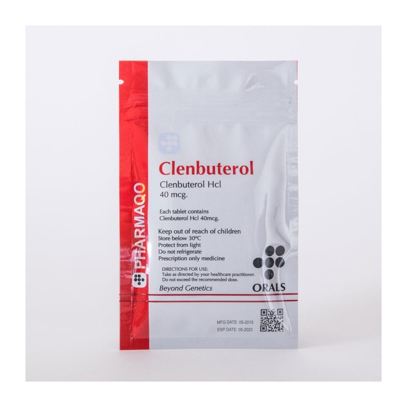 PHARMAQO CLENBUTEROL 40MCG X 50 TABS